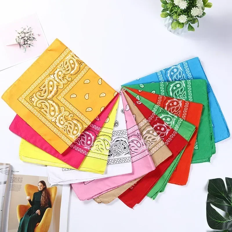 Hip Hop Bandana 23 Styles Man Women Fashion Outdoor Headbands Hair Band Wrist Wraps Hair Scarves High Quality Hair Accessories