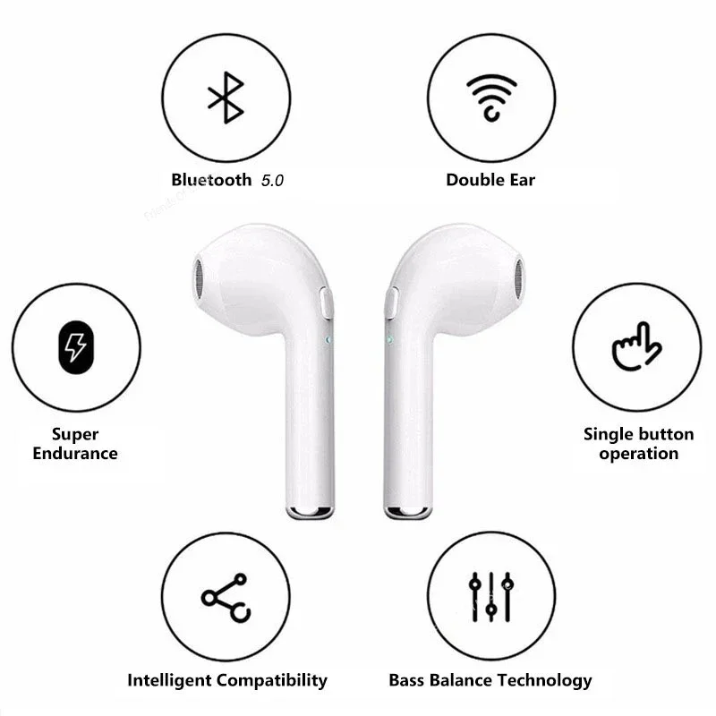 Xiaomi Wireless Bluetooth Earphones Stereo Earbuds Sports Wireless Headphones With Charging Box For All Smart Phones With Mic