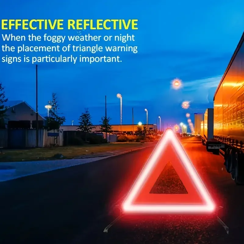 Rood reflecterend autotripod o - Emergency Exit Sign recensie en prijs