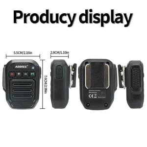 ABBREE-Microfone sem fio Bluetooth Speaker, Microfone de mão, Tipo C de alta potência, Baofeng UV-5RH 21, UV-K5(8), Walkie Talkie 10 principais vendas fonia capacete baofeng - №2