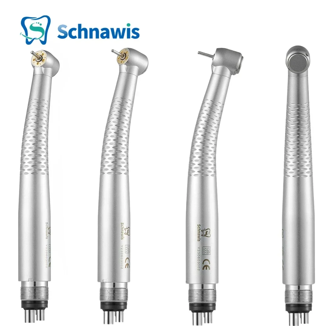 Dental High Speed Handpiece 5 Led Air Turbine  5 Water Sprays Cartridge Rotor Handpiece 2/4Hole Dentist Instrument Hand Piece