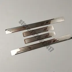 for Dodge Journey JUCV 2008-2022 Stainless Steel Scuff Plate/Door Sill Door Sill Scuff Plate Welcome Pedal Car-styling