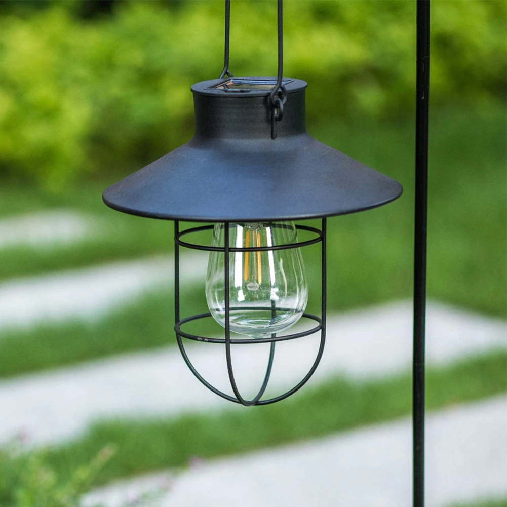 New Hanging Solar Light, Portable Rechargeable Solar Lamp, Waterproof Outdoor Solar Lamp Lanterns, Decorative For Patio/Walking