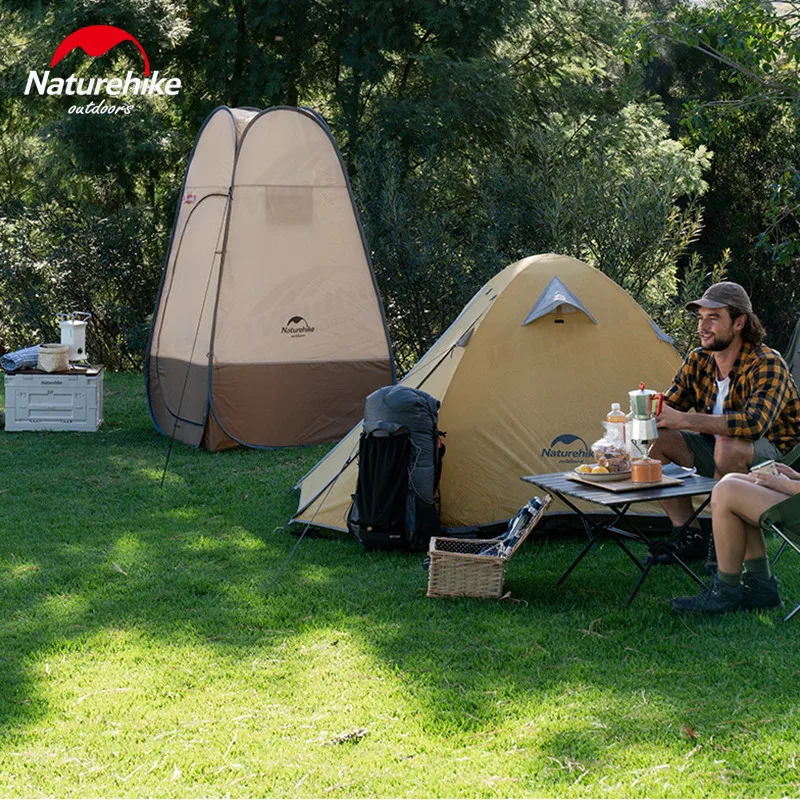 Naturehike- cobertizo cambiante para ducha al aire libre, tocador de inodoro móvil, plegable, emergente, ligero, portátil, para acampar, pescar, viajar