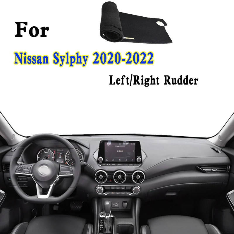 

For 2020-2022 Nissan Sylphy Sentra S B18Z Car-Styling Dashmat Dashboard Cover Instrument Panel Insulation Protective Pad