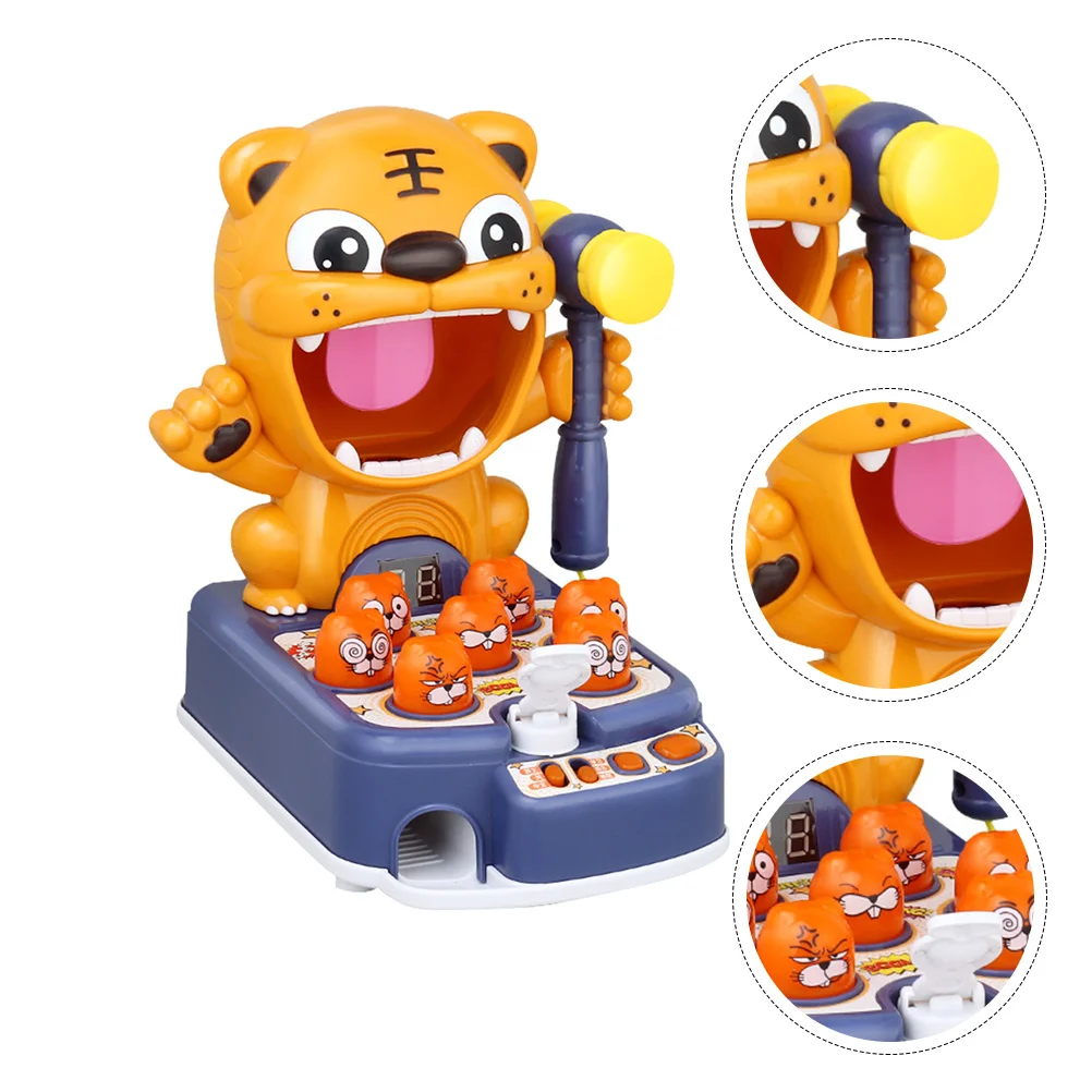 어린이 가벼운 음악 대화형 망치질 게임 만화 디자인 어린이를 위한 교육용 놀이 색상 인식 개발