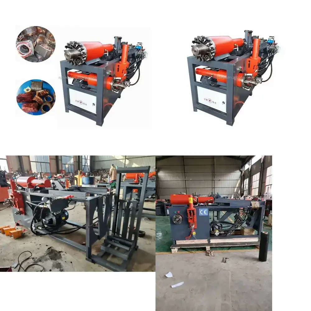 The Recycling of Waste Motor Stator Material of Copper Winding Machine Made in China Is a Hot Commodity