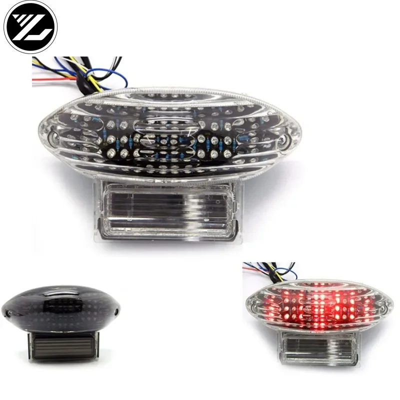 

For Suzuki GSXR600/750 GSXR1300 Hayabusa Katana 600/750 GSX750F 03-06 07 Rear Tail Light Brake Turn Signals Integrated LED Light