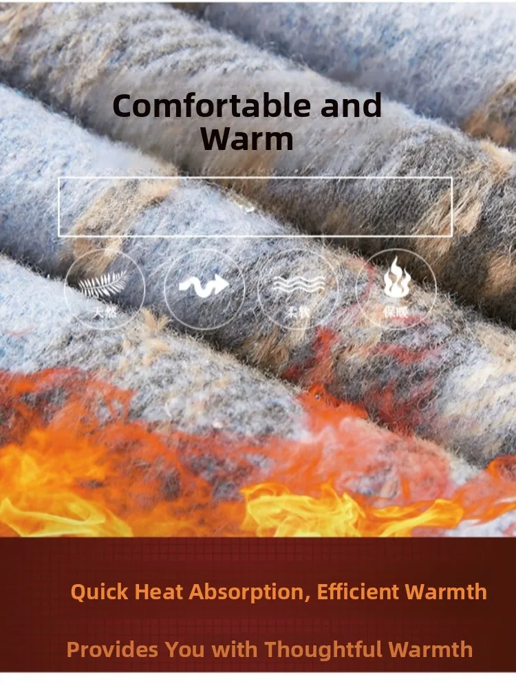 Warme, mit Fce gefütterte, karierte Hose mit weitem Bein, hohe Taille, gerader Schnitt, bodenlange Hose, koreanische Sle Commute Faion Damenhose