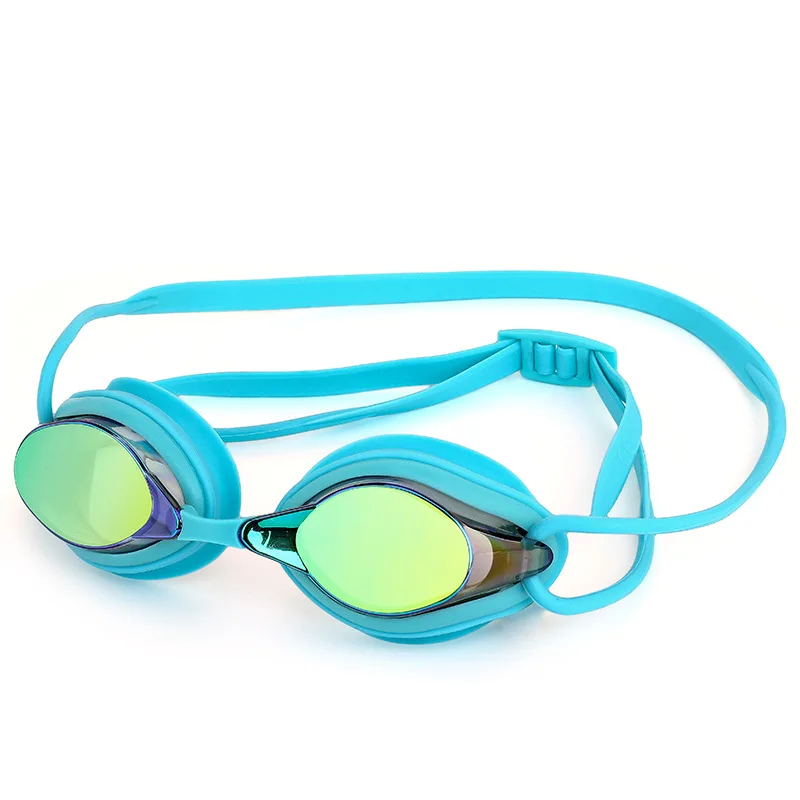 Adult Anti-fog UV Protection Professional Athletic Swim Goggles Waterproof Adjustable Silicone Water Sport Surfing Beach Glasses