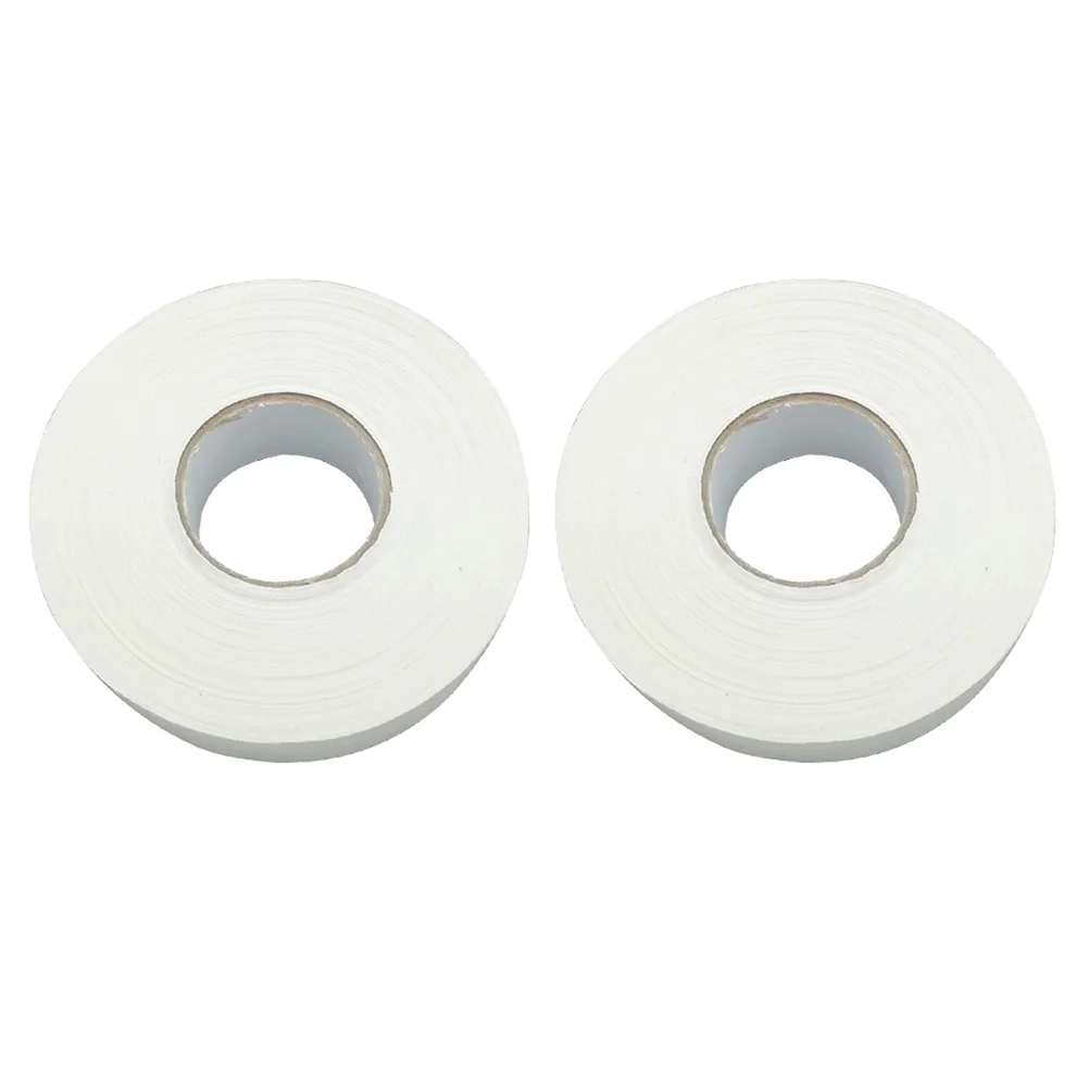 

2 Pcs 20 Stick Tape Sticky Tape Anti-slip Sports Waterproof Tape Hockey Stick Wrapper for Practice Sports Use (White)