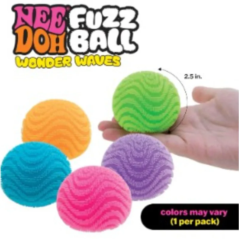 2026 Schylling Nee Doh's fun soft furball tabletop decoration stress relief toy is suitable for people under high pressure view 5