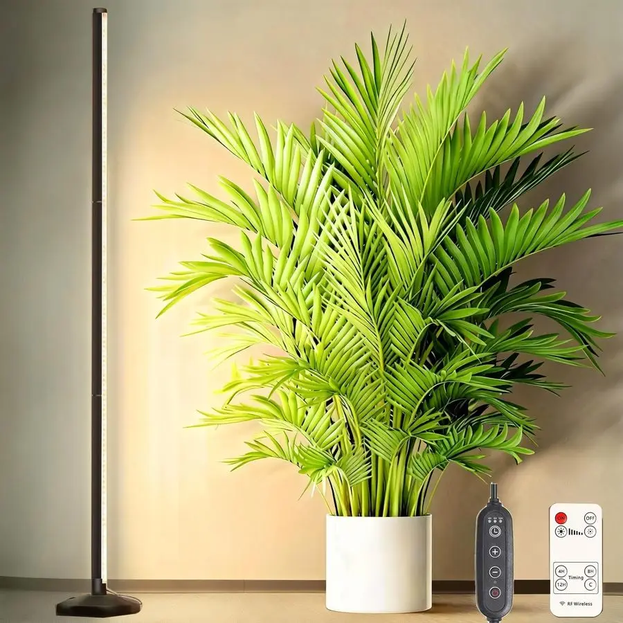 

LED Grow Light for Indoor Plants Full Spectrum, 72 Inch Plant Lights for Seed Starting with Timer and 10 Level Dimmable Standing