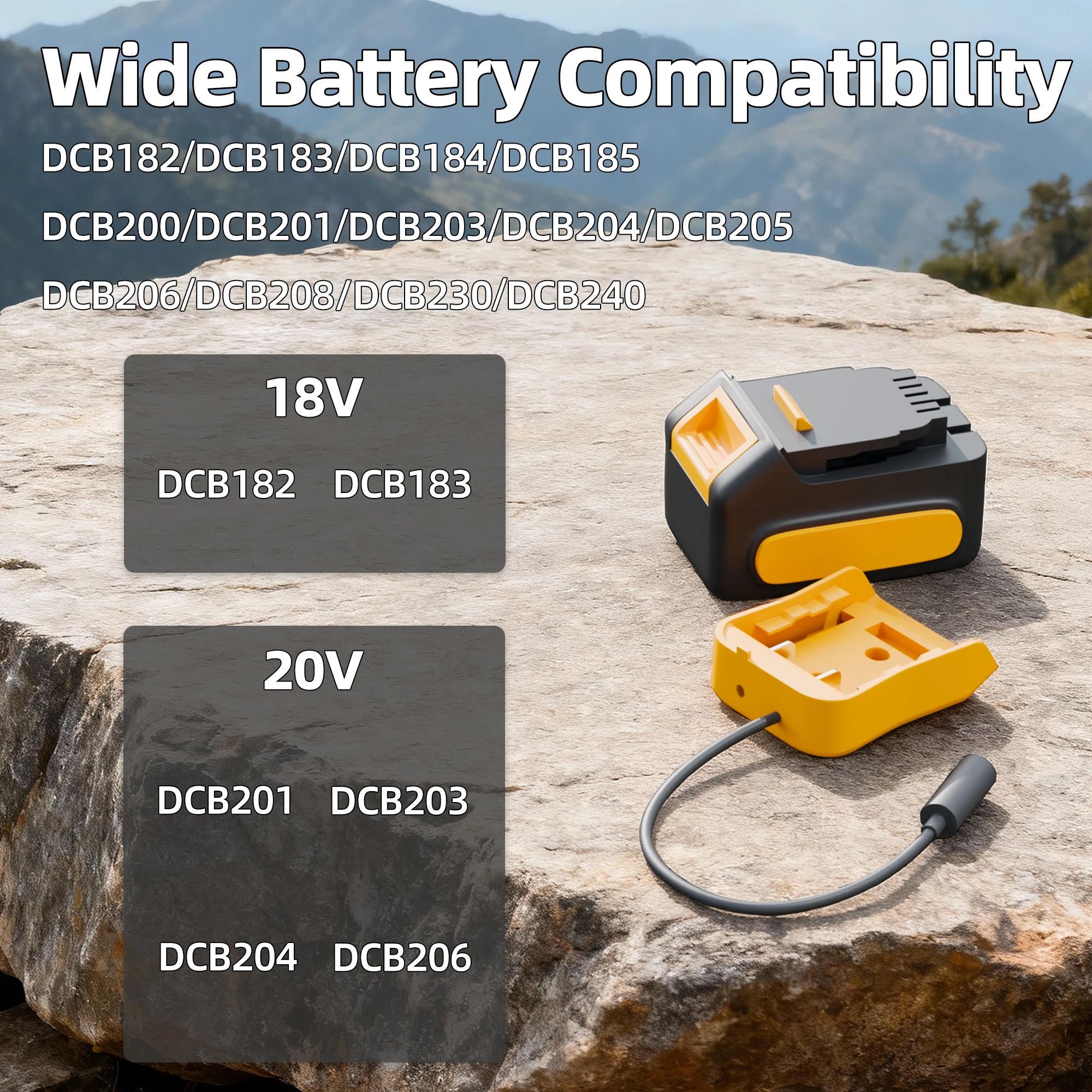 

Starlink Mini Router Setup to 12V/24V Battery Starlink Mini Battery Adapter DC Power Cable 18AWG Portable Cord for Off-Grid