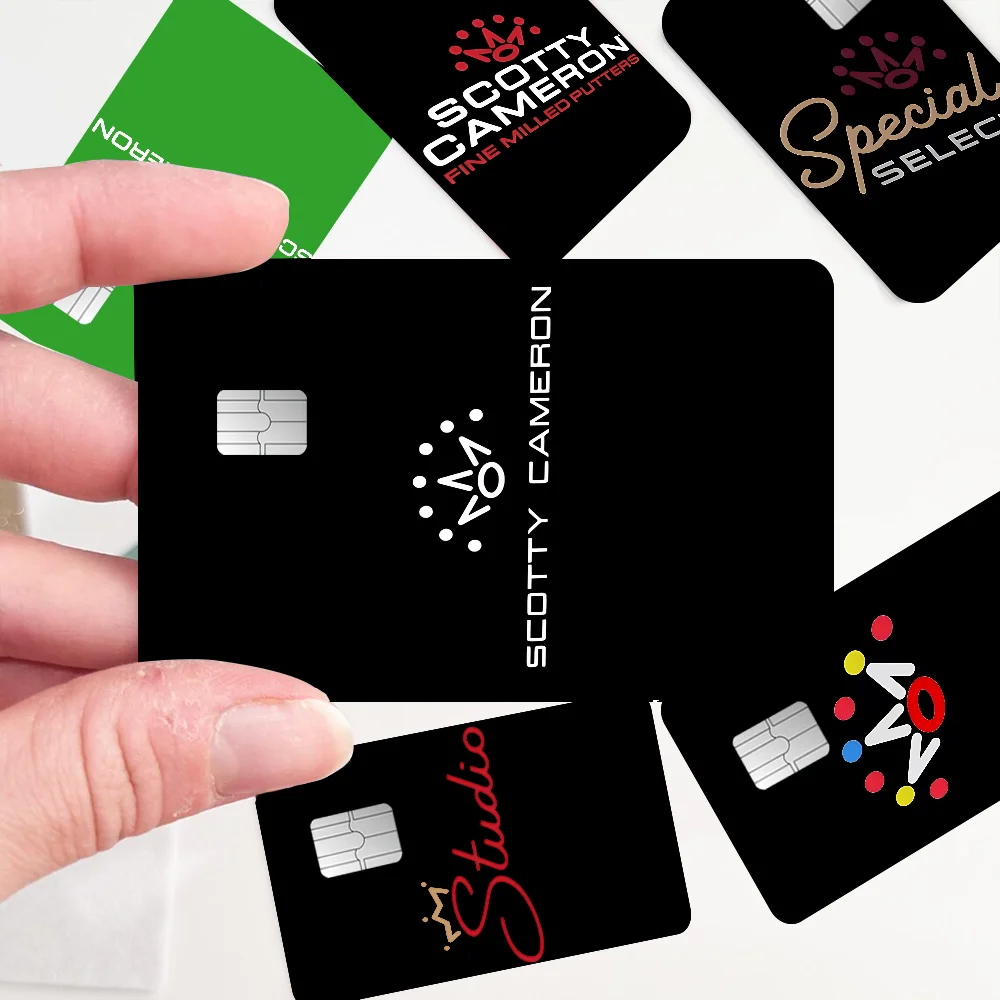 Golf S-ScoTTY C-CameRONS Anime Young Creidt Card Debit Card Sticker Film Case Front Tape For Small Big Chip No Chip