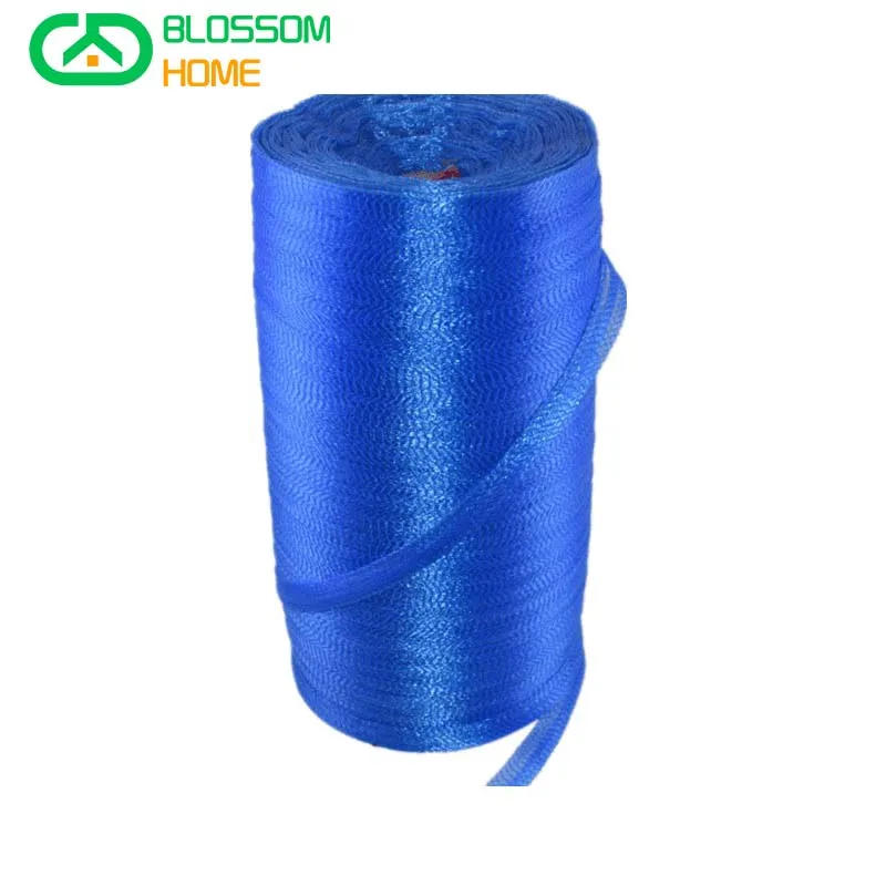 Factory Wholesale Egg Mesh Bag Walnut Chestnut Mesh Bag Fruit Woven Nylon Plastic White Green BlueMesh Rope Plant Mesh Sleeve