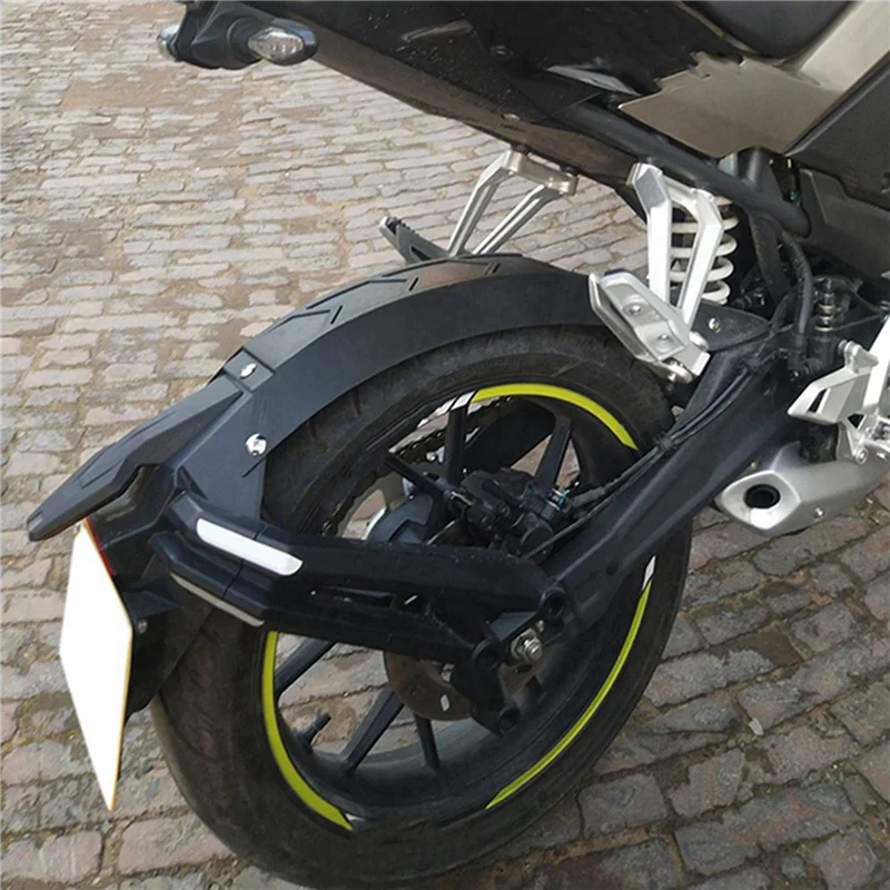 2X Motorcycle Rear Wheel Guard Mudguard Protector Cover For CFMOTO 250NK NK300 NK250 300NK Fender Tire Extender Splash-N25R