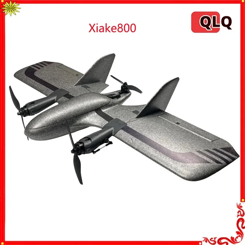 Xiaoke800 Vertical Unmanned Aerial Vehicle Flying Wing Fpv Long-range Carrier T-pro Elrs Crsf Remote-controlled Model Aircraft