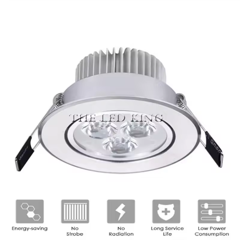 Super Bright 8w 10w 14w Led Downlight White Body dimmable spot cob 110v 220v Lighting Fixtures Recessed Down Lights Indoor Light