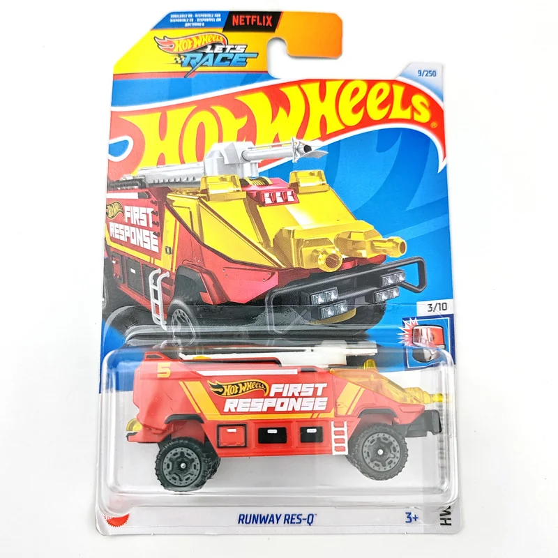 

2024-9 Hot Wheels Cars RUNWAY RES-Q 1/64 Metal Die-cast Model Collection Toy Vehicles