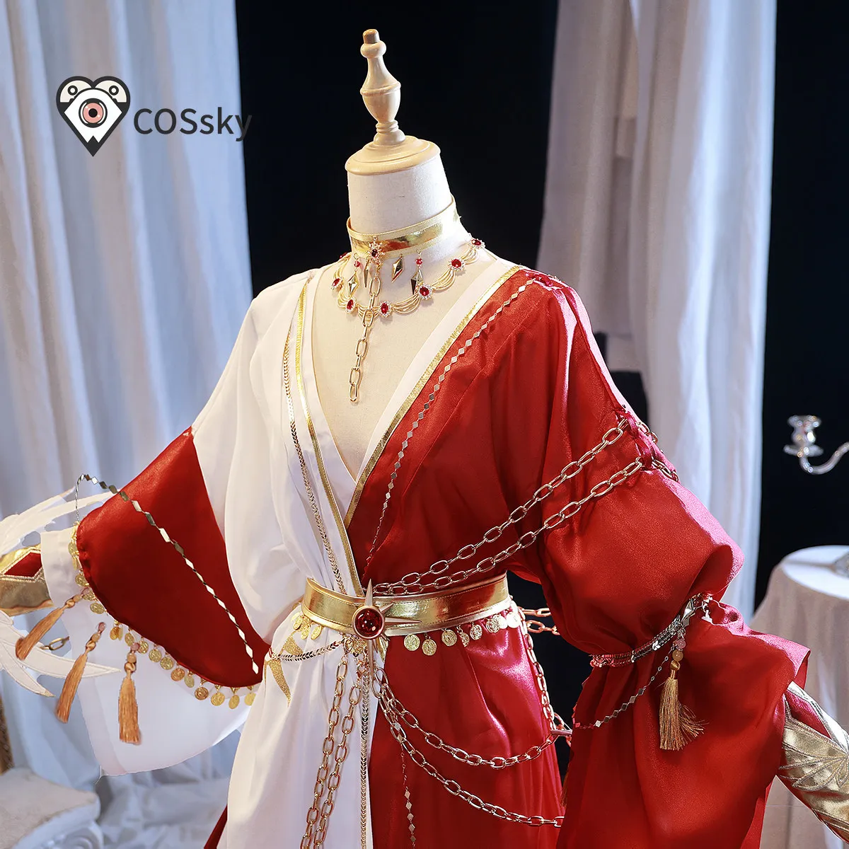 

Game Identity Ⅴ Emil Patient Cosplay Costumes New men women gorgeous dress necklaces headwear Halloween carnival uniforms