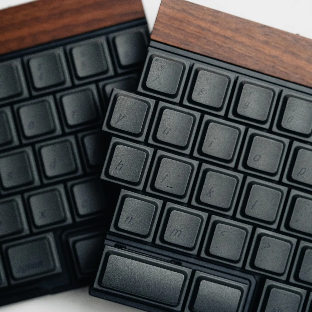 Jiffy75 Split Ergonomic Keyboard 75% Layout Low Profile Wireless Aluminum Shell Tri Mode Hot Swap Long Battery Office Keyboard