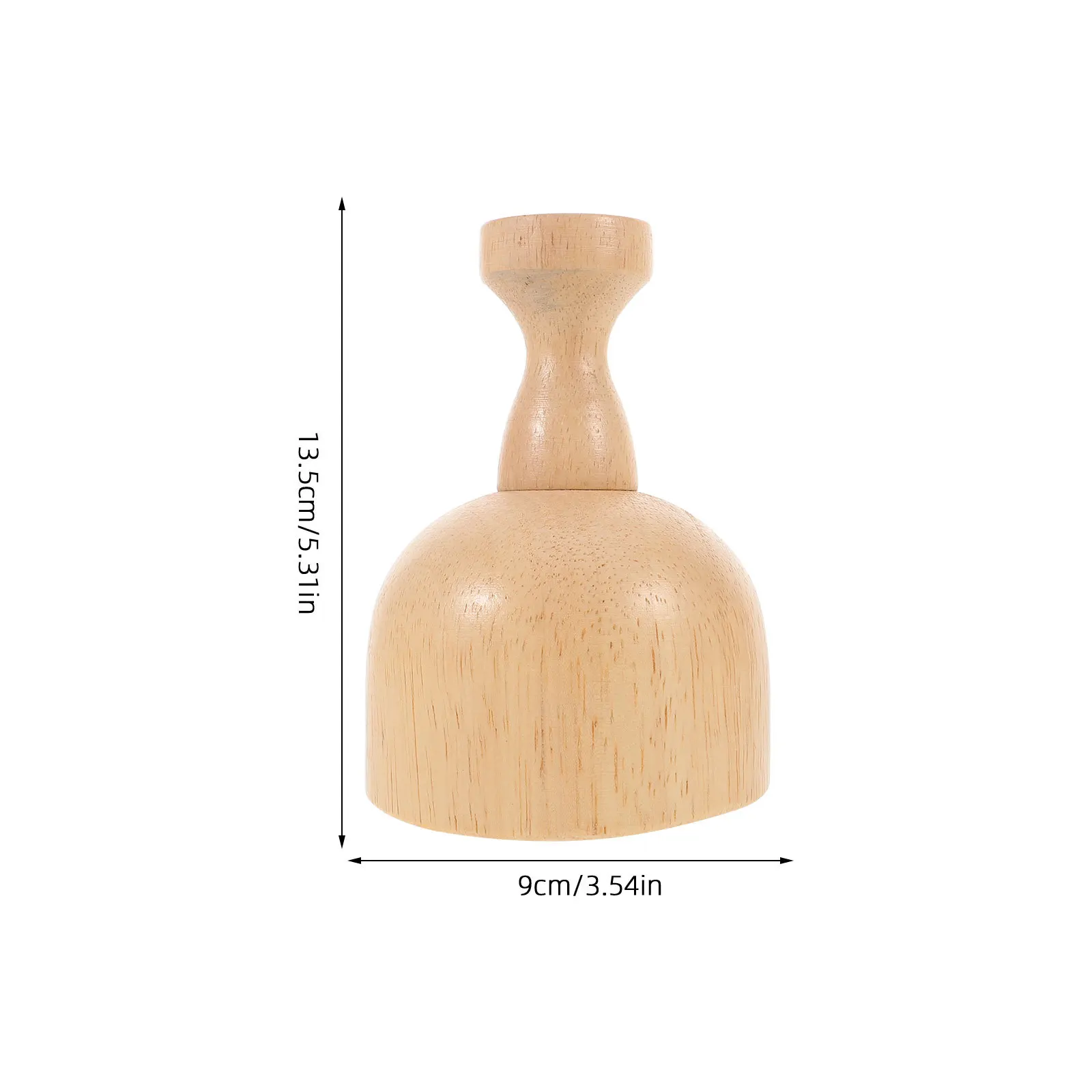 Wood Therapy Massage Cup Wooden Gua Sha Tool Smooth Finish for Waist Abdomen Thighs Lymphatic Drainage Body Sculpting Muscle