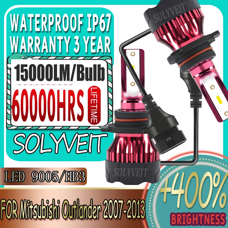 

Stable Installation Uniform and Bright Illumination LED High Beam For Mitsubishi Outlander 2007 2008 2009 2010 2011 2012 2013