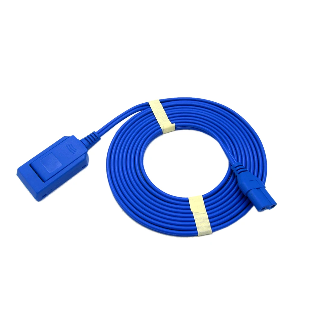 

Electrode Plate Adapter Cable, ESU Negative Plate Connecting Cable, for Disposable Electrode plate, Double Hole Plug