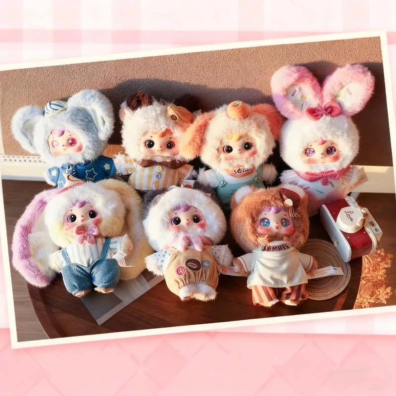 صموئيل 100% دينغ إنها سلسلة وقت الشاي أفخم صندوق أعمى الكرتون لطيف محشوة دمية حقيبة قلادة لعبة عصرية ديكور المنزل مفاجأة هدية #1