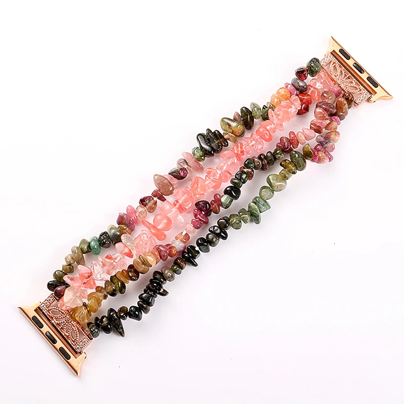

Handmade Jewelry Strap For Apple watch Ultra 49mm 10 42mm 46mm 9 8 7 45mm 41mm Replacement Wristband For iwatch 6 5 SE 44mm 40mm
