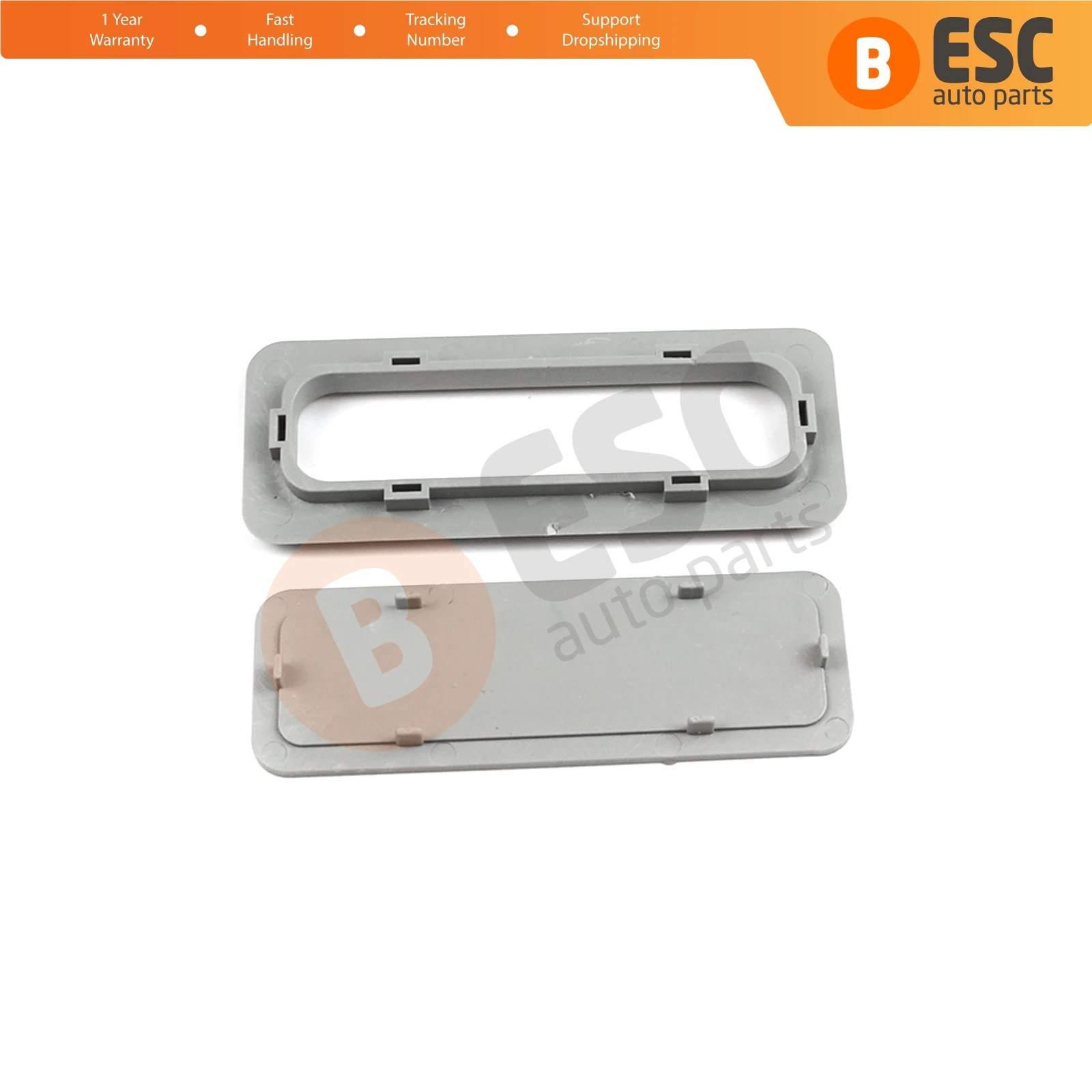 ESR661 Sunroof Curtain Handle Gray For Mercedes W202 W203 W208 W209 W210 W211 W215 W219 W220 W240 W140 A21178406447