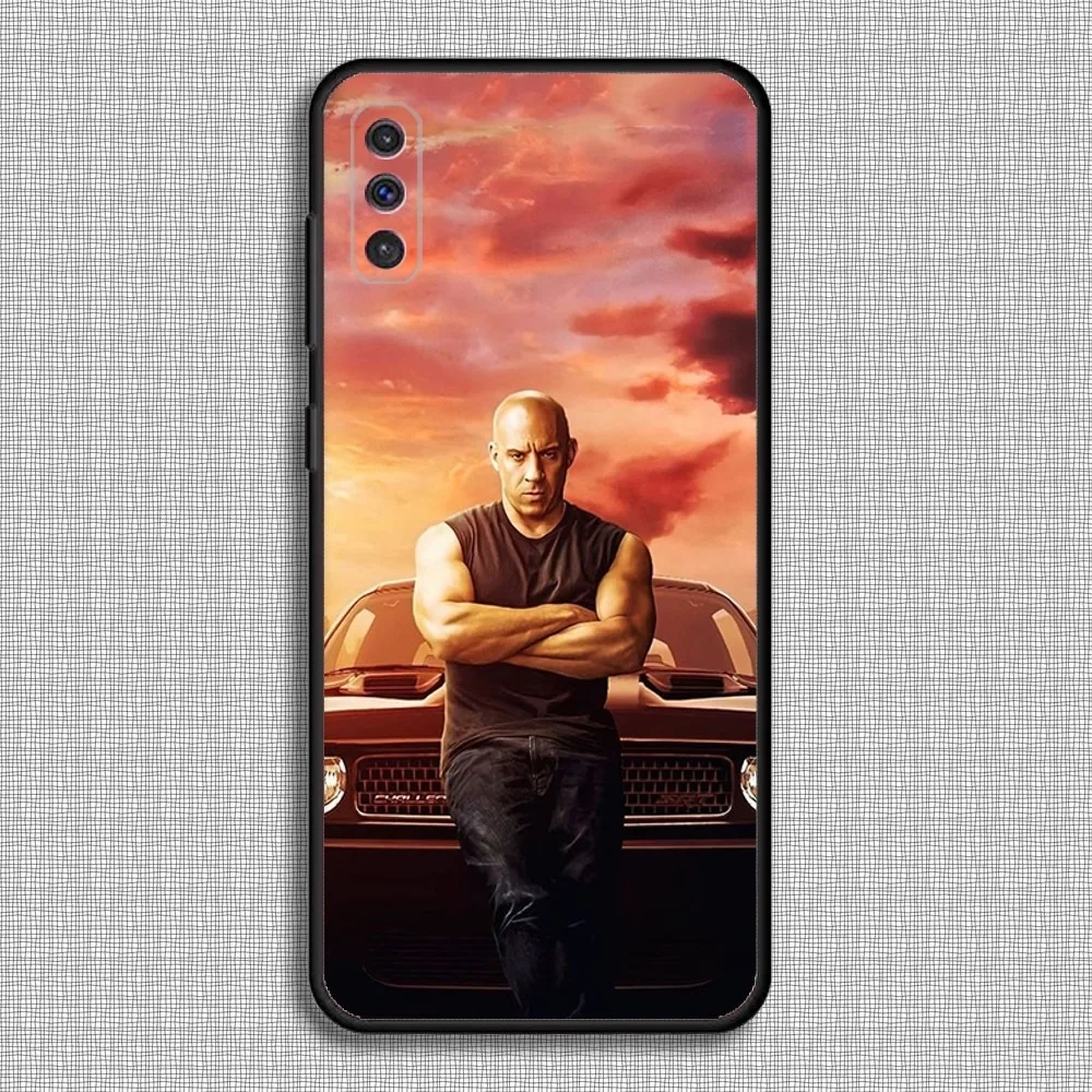 حافظة هاتف سريعة الغاضب لهاتف سامسونج S23,23,22,30,21,10,9,Note20 Ultra,Lite,Ultra,5G,Plus,FE,Black Soft Case