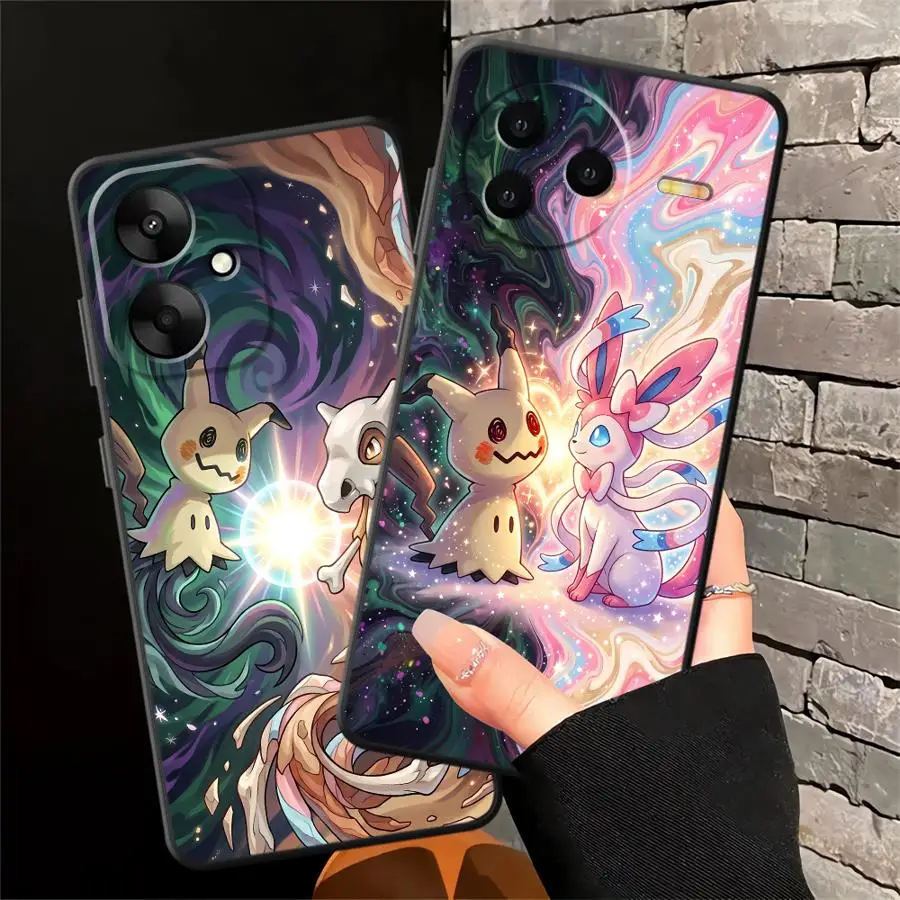 Phone Case for Xiaomi Mi 15T 13 14T Pro 10T 11T 12T Pro 11 12 Lite Soft Cover Japan P-PokemonS Sylveon view 3
