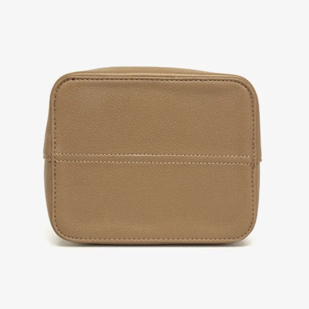 

Портативная сумка-ведро из искусственной кожи, простая повседневная сумка для подмышек, однотонная модная сумка на каждый день