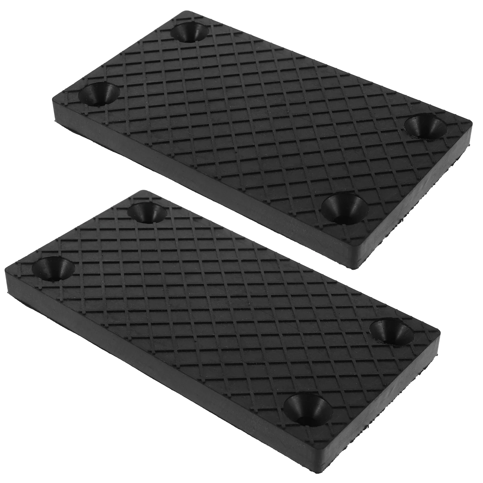 

2pcs Car Lift Rubber Pads Durable Anti-Slip Protection For Vehicle Lift Arm Cushions Jacking Mat Auto Repair Tools