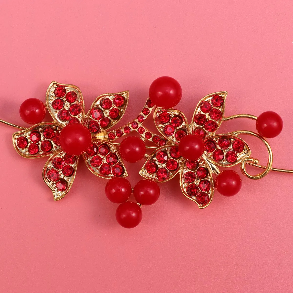 Delicate Headdress Rhinestone Hair Band Wedding Accessory Flexible Frontlet Creative Headwear Unforgettable Bridal Party