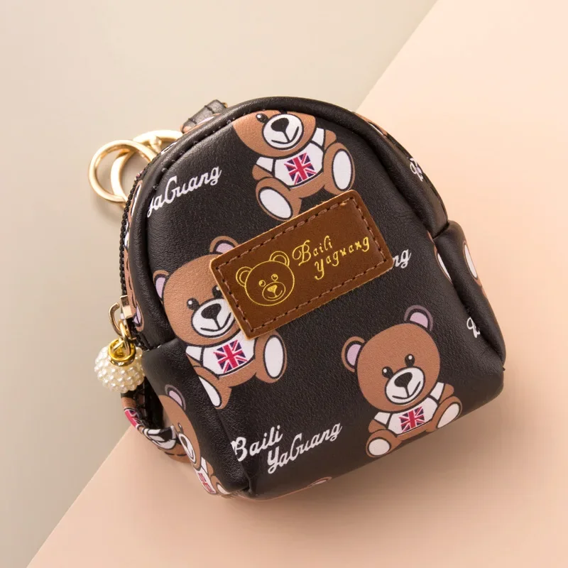 Cartoon Bear Children Mini Wallet Girls Cartoon Key Bag Baby Change Bag Card Bag Mother Kids Bags for Girl Purse and Handbag Sac