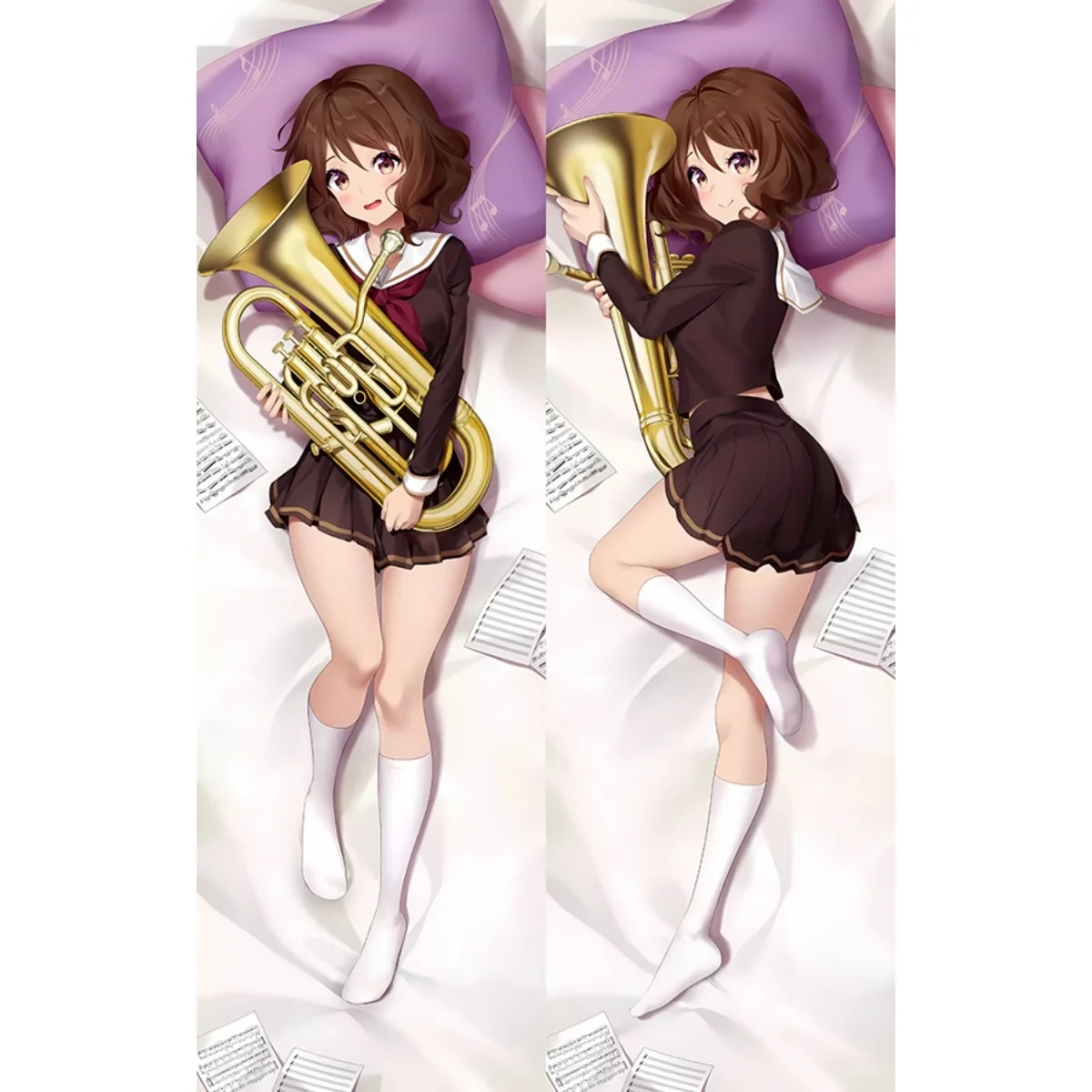 

Boyoxon Oumae аниме фигурка наволочка обнимающая подушка наволочка с двусторонним принтом персиковая кожа/2WAY плюш