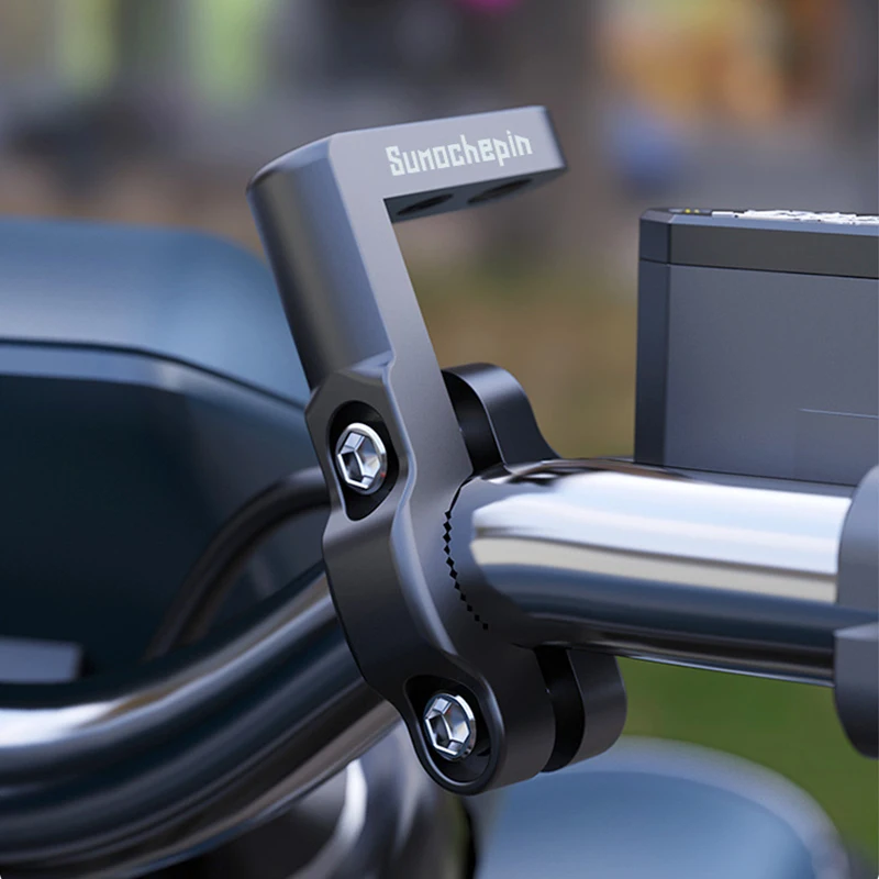 

Алюминиевый кронштейн для руля мотоцикла, универсальный комплект для крепления фар, прожекторов и навигаторов на руль автомобиля и мотоцикла