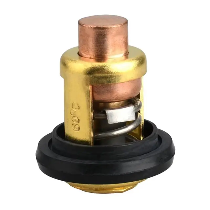 A82U-For Tohatsu Outboard Motor Thermostat 3NV-01030-0 3R3-01030-0 60℃ 140℉ Replacement Part- Models MFS8-MFS30 3R3010300 3NV010