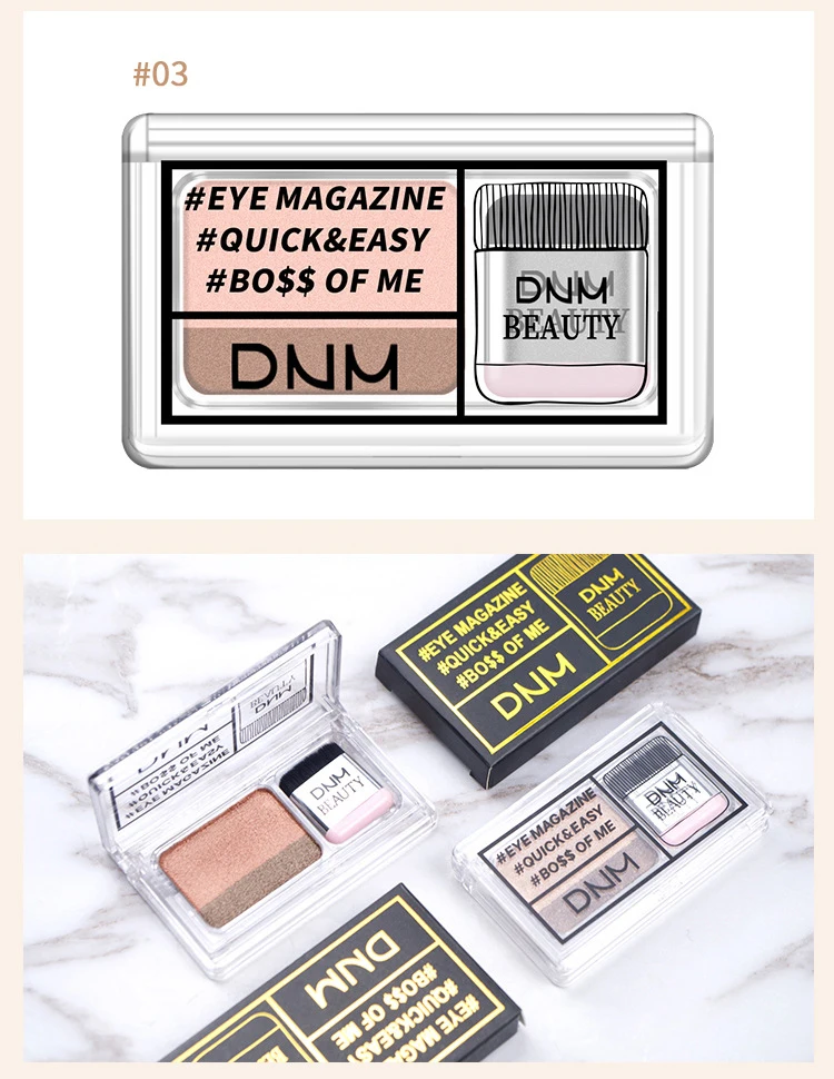 レイジーな2色のアイシャドウトレイ、素早いメイクアップ、簡単な適用、長持ちする防水カラーグラデーションの光沢のあるミニアイシャドウメイクアップ