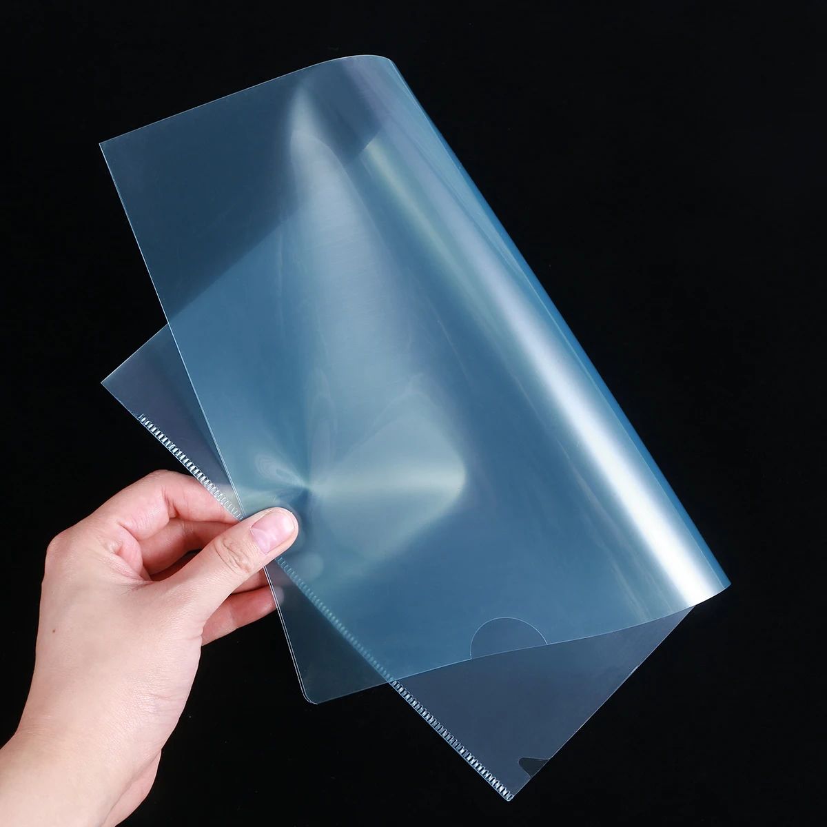 

30pcs A4 Transparent Plastic Folders A4 File Folder L School Document Wallet Folder