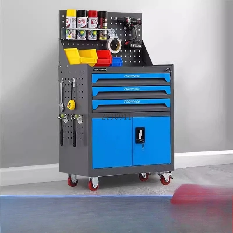 أداة إصلاح السيارات عربة درج الأجهزة إصلاح صندوق عربة أداة المحمول الثقيلة متعددة الوظائف