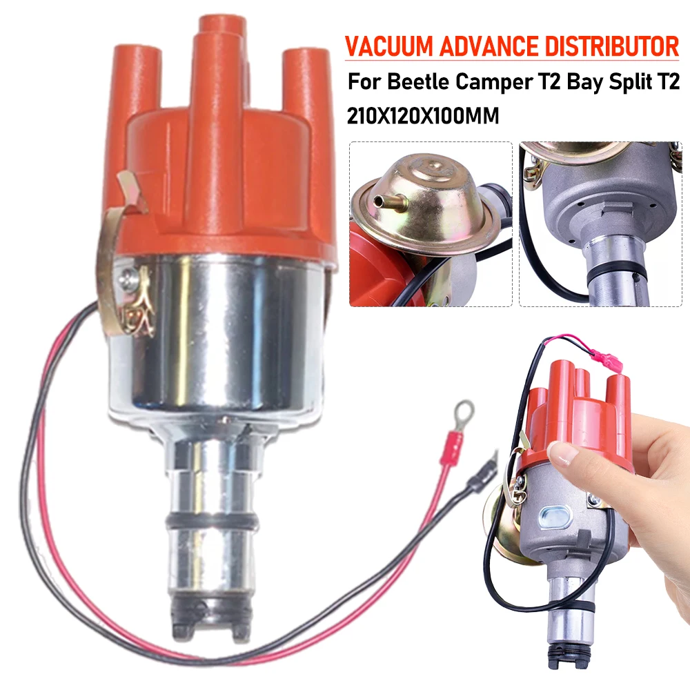 Vacuum Advance Distributor With Electronic Ignition 0231170034 Fit Beetle Camper Bay Split T2 1961-1979 Camper T2 BAY 1968-1979