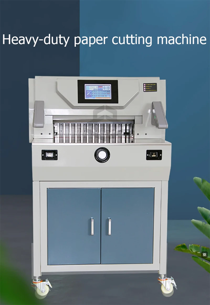 

Electric Paper Trimmer Guillotine Cutter Machine - Precision Paper Cutting Tool for Office And School Supplies