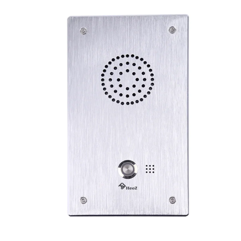 New HeoZ Audio Intercom System School Ieal SIP Car Parking Intercom System Video Intercom Systems