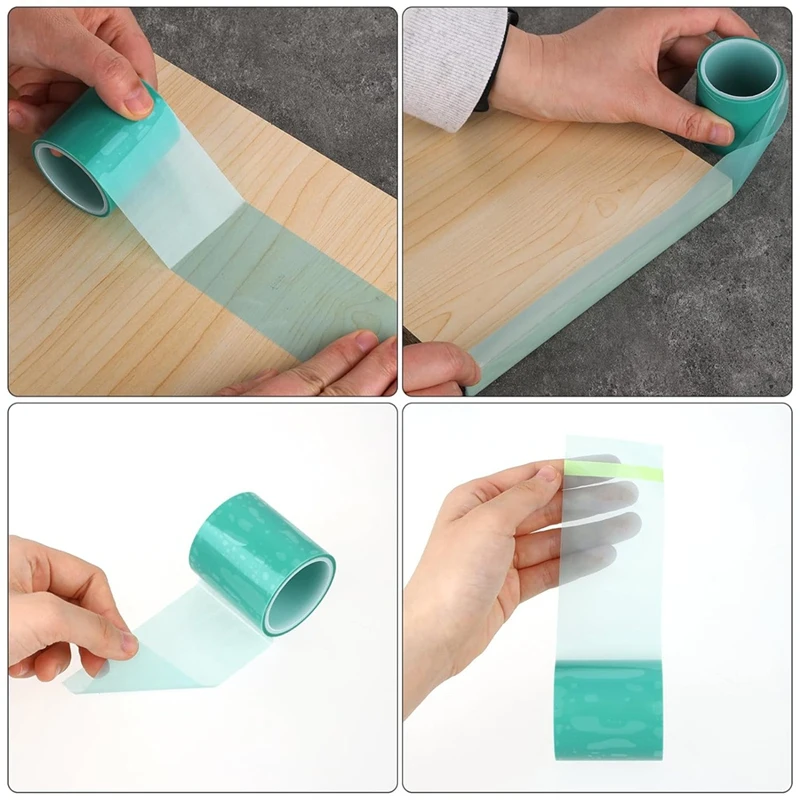 Seamless Sticky Paper Resin Tape, Fita de resina UV para Art River Table, DIY Craft, Pingente Making, 2 "Wide, 3 Pcs