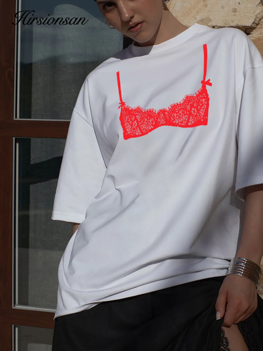 Women's 100% Cotton Oversized Summer T-Shirt - Casual Elegance