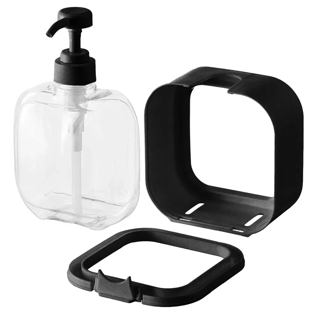 Portable Liquid Soap Dispensers Clear Dispenser Bottle Bathroom Hand Soap Dispenser Bottle Shampoo Shower Gel Soap Container